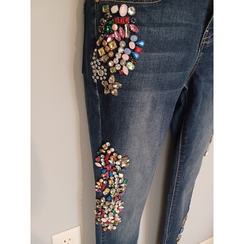 Boston Proper Embellished Jeans Sz 24 XS - Picture 3 of 7